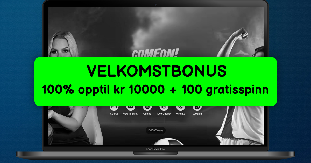 Comeon Casino: Live Casino i Norge